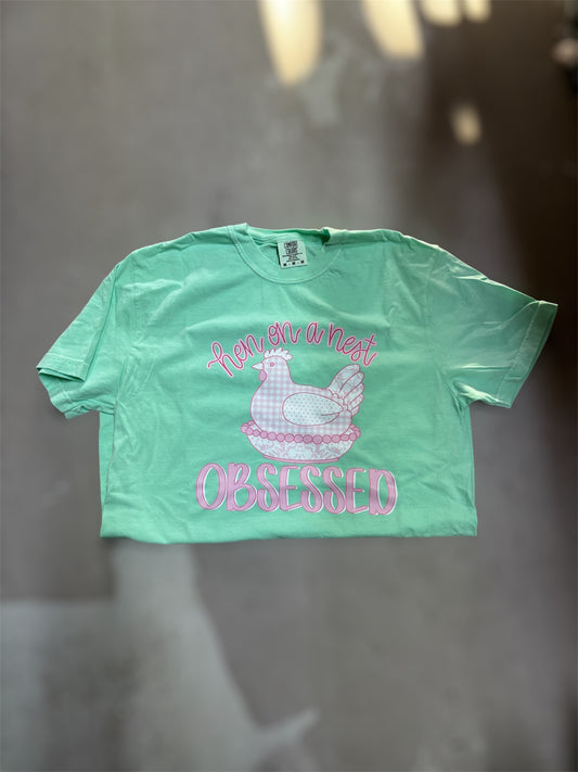 Hen on the Nest Obsessed T-Shirt