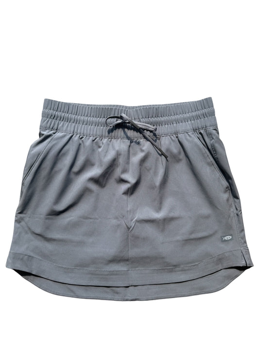 Aftco Womens Charcoal Skort