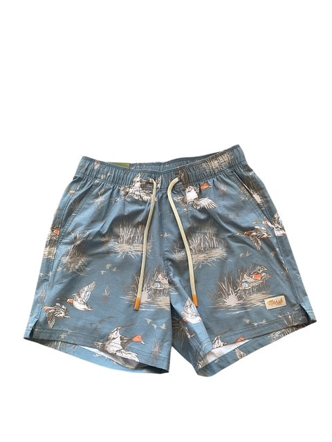 Marsh Wear Goblin Blue Duck Fulton Volley Shorts