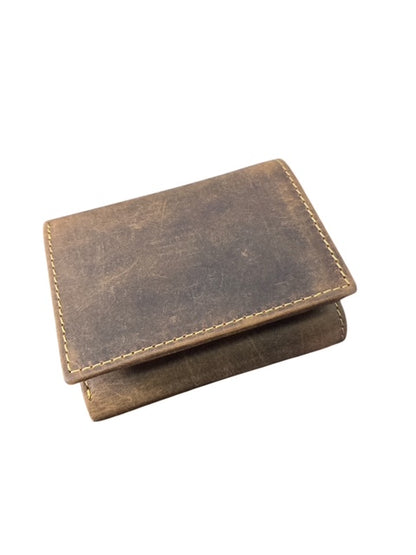 Paul & Taylor Dark Brown Trifold Wallet