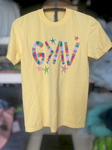 Three Kids and a Press God is Greater Tee