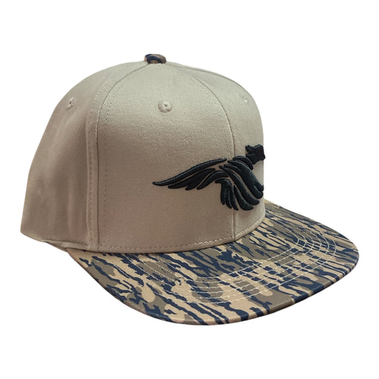 Tailored South Duck Outline Tan/Camo Hat