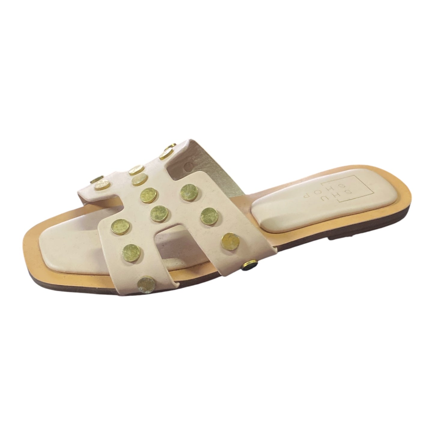 Shushop Nude Donatella Sandals