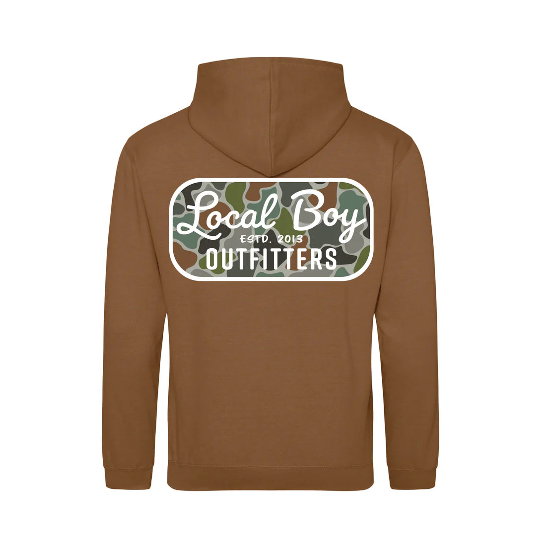 Local Boy Toffee Retro Patch FC Brushwood Hoodie