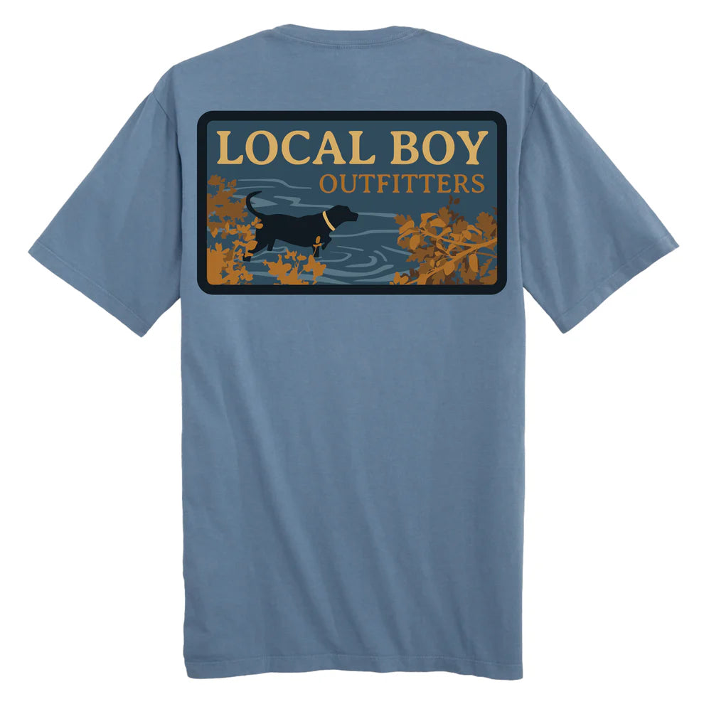 Local Boy River Pup SS Tee