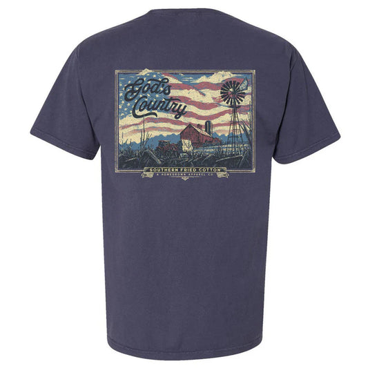 Southern Fried Cotton God's Country Tee