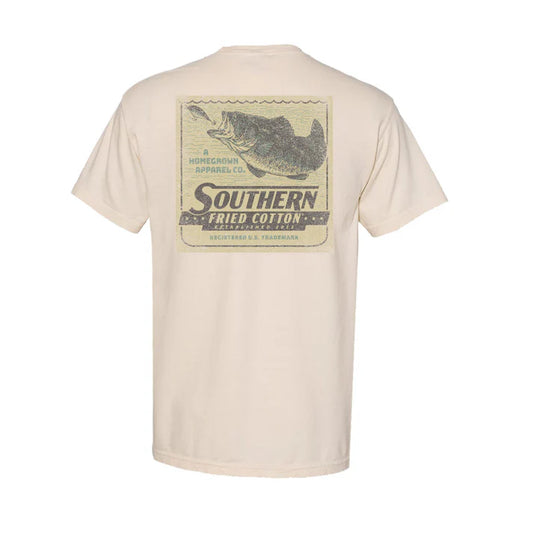 Southern Fried Cotton Old School Bass Tee