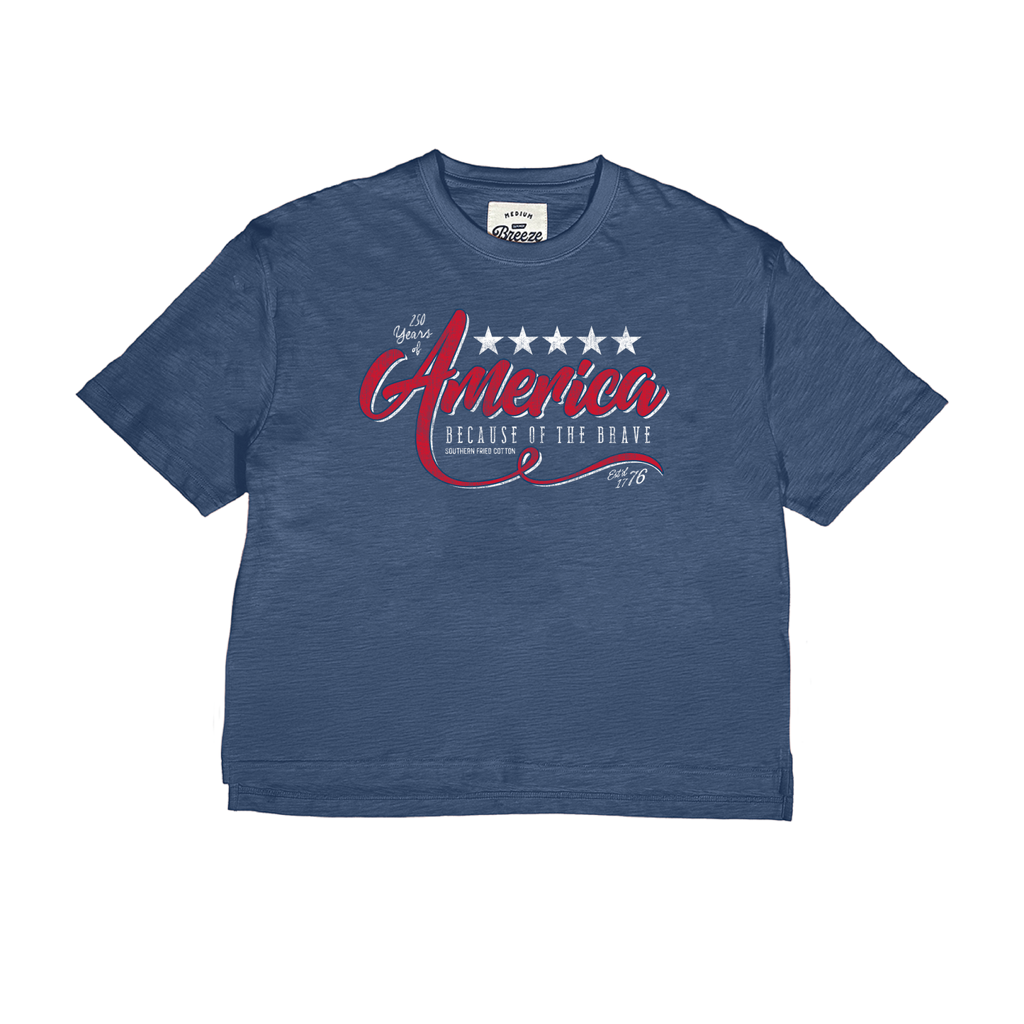 Southern Fried Cotton American Script Tee