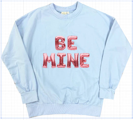 Be Mine Balloon Crewneck