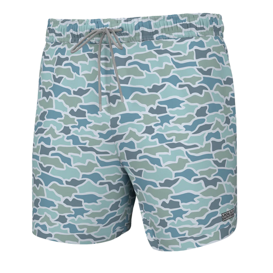Local Boy Cool Oak Camo Swim Trunks