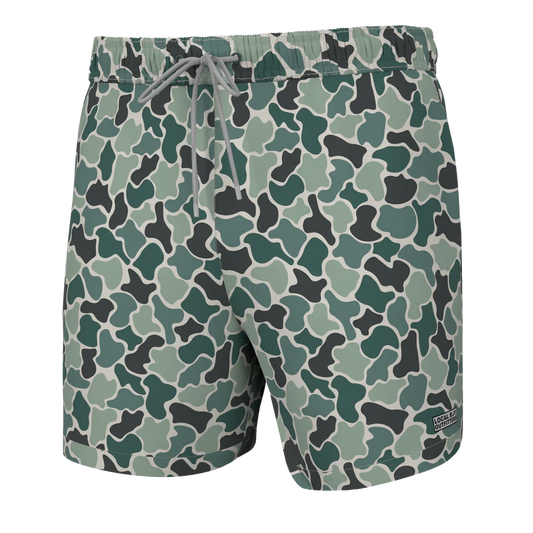 Local Boy Ravine Camo Swim Trunks