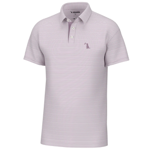 Local Boy Mauve/White Palms Polo