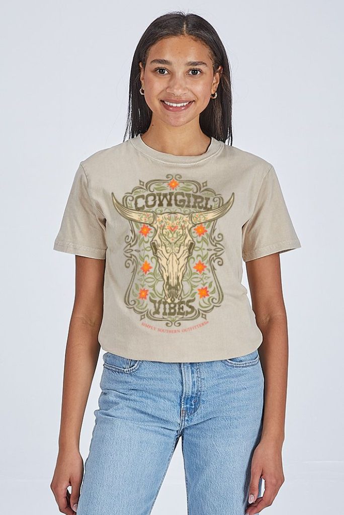 Simply Southern Cowgirl Vibes Tee