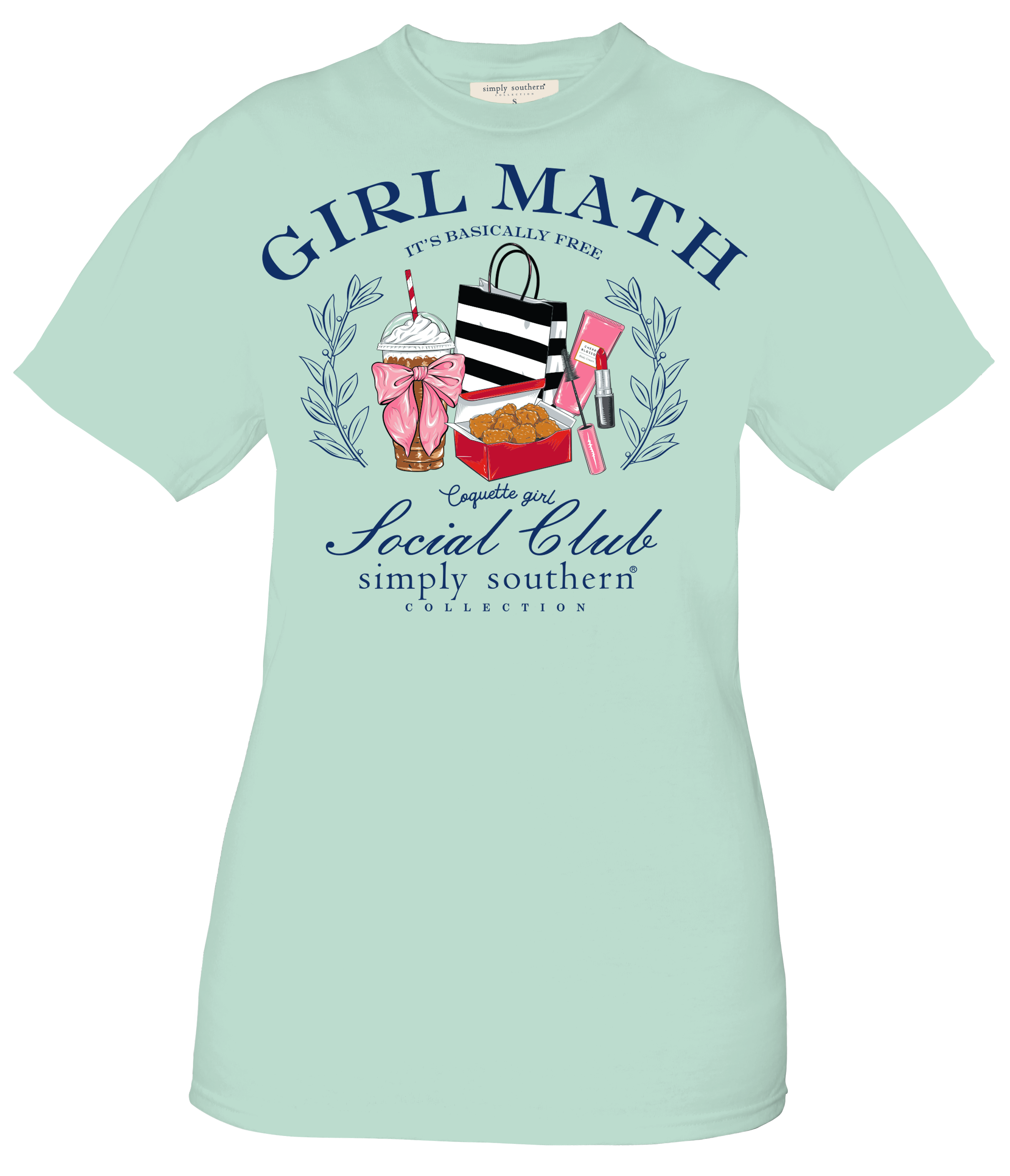 Simply Southern Girl Math Tee