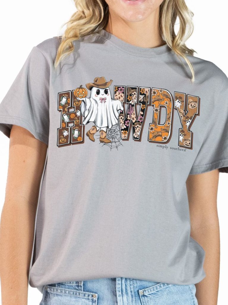 Simply Southern Youth Howdy Ghost Tee