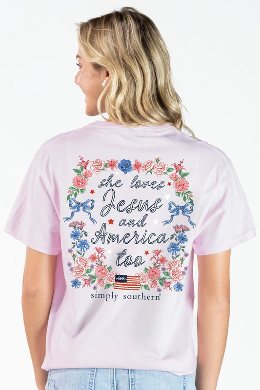 Simply Southern Jesus Peony flower