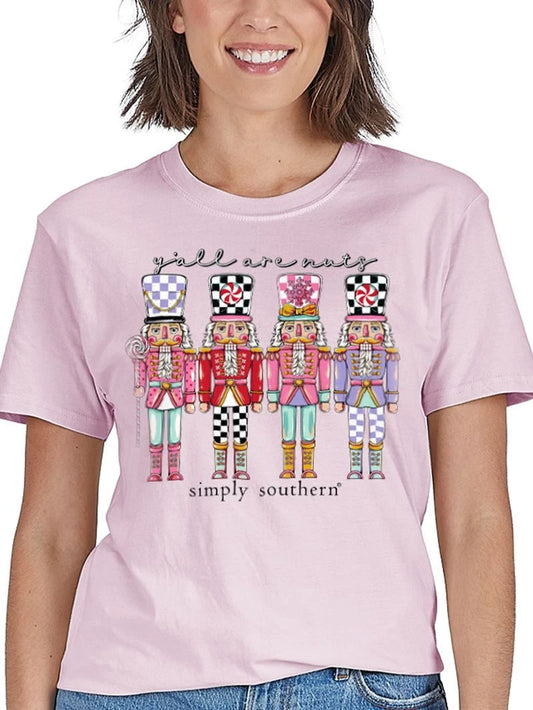 Simply Southern "Y'all are Nuts" Tee