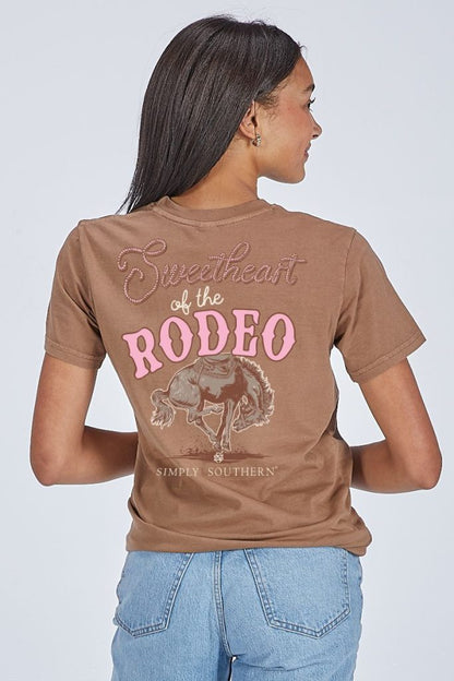 Simply Southern Sweetheart Rodeo Tee