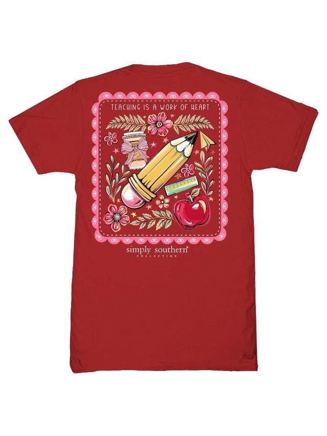 Simply Southern Teacher Tee