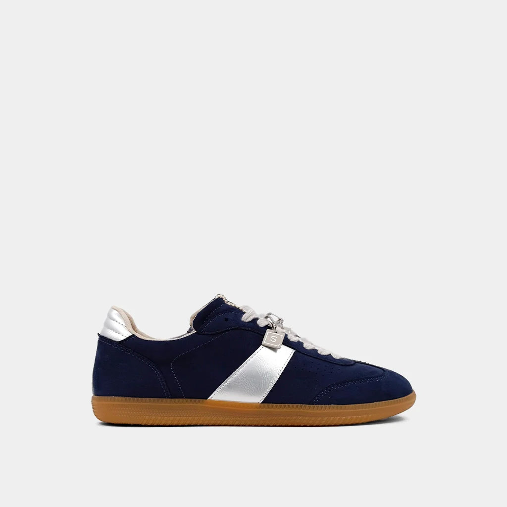 Shu Shop Sydney Navy Suede Sneaker