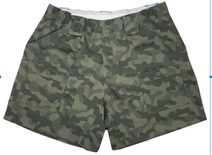 Green OG Camo Fishing Shorts