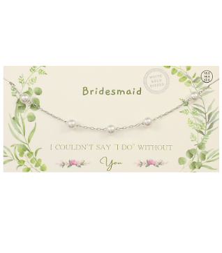 Silver and Beaded Pearl Necklace