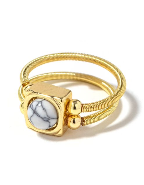 Erimish Kiki Ring-White
