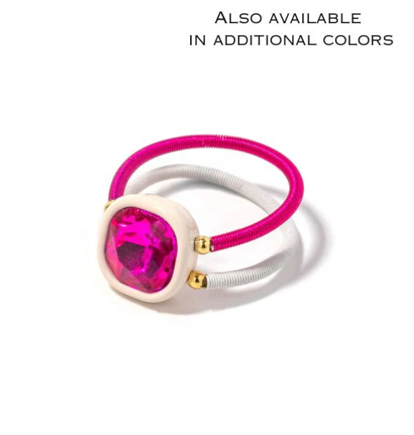 Erimish Coco Ring-Cranberry