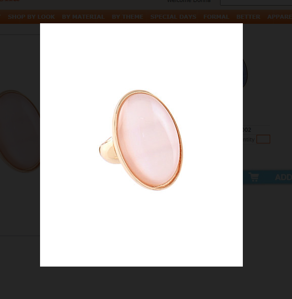 Oval Stone Ring