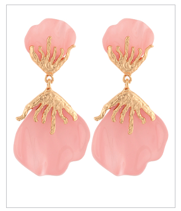 Flower Petal Earrings