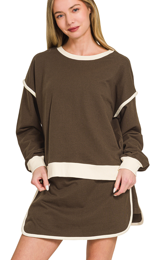 The Destiny Long Sleeve Skort Set
