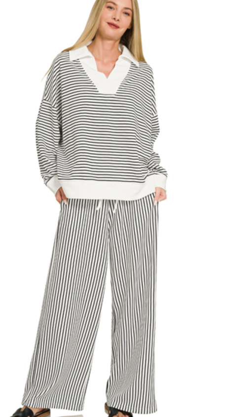 The Haven Striped Set