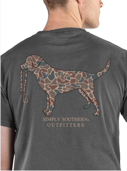 Simply Southern Mens The Old Dog Tee