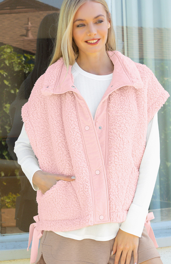 Oversized Faux Fur Vest