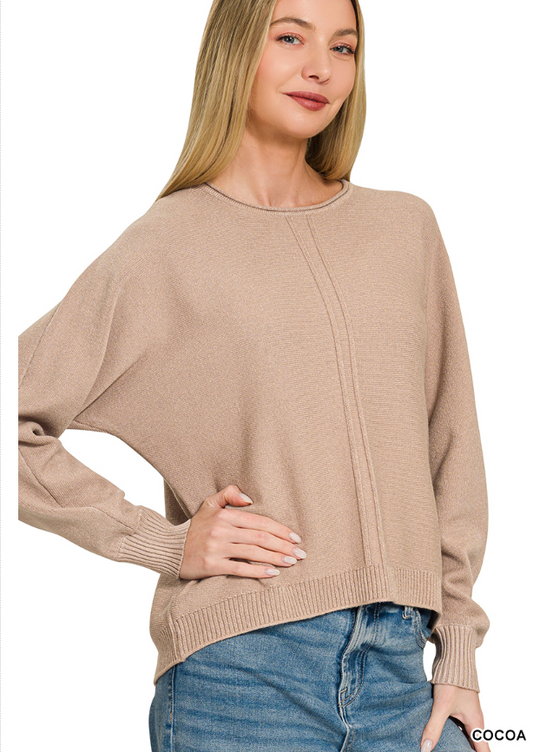 Cocoa Cozy Knit Sweater