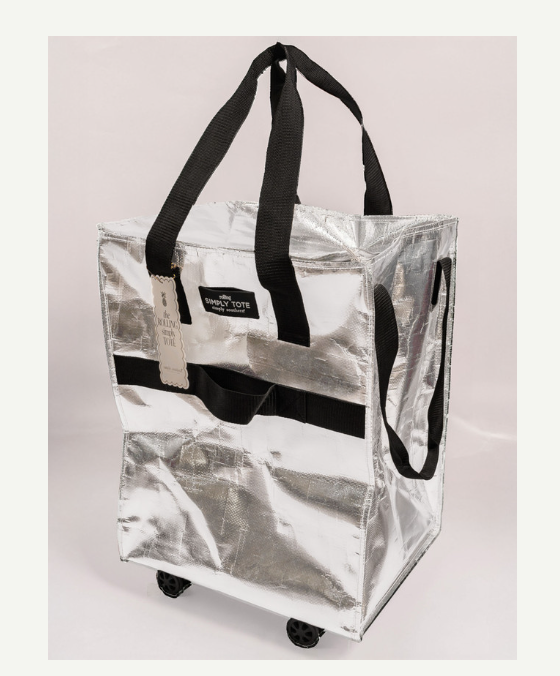 Simply Southern Silver Roll Tote