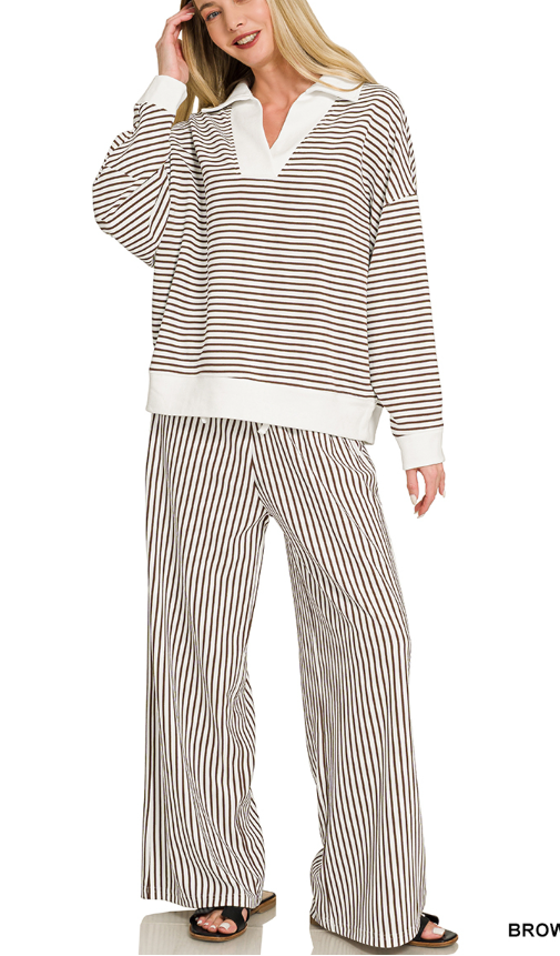 The Haven Striped Set
