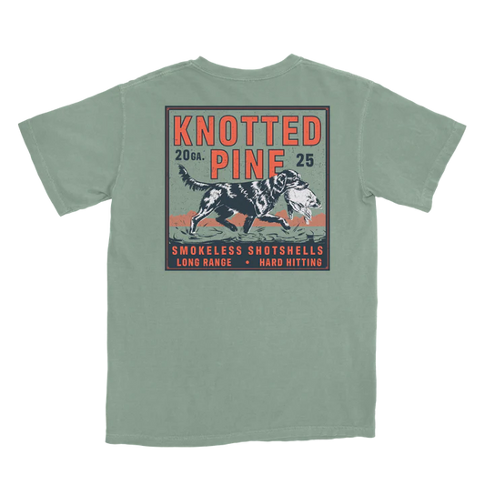 Knotted Pine Shell Box SS Tee