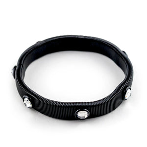 Erimish Snake Black Cuff