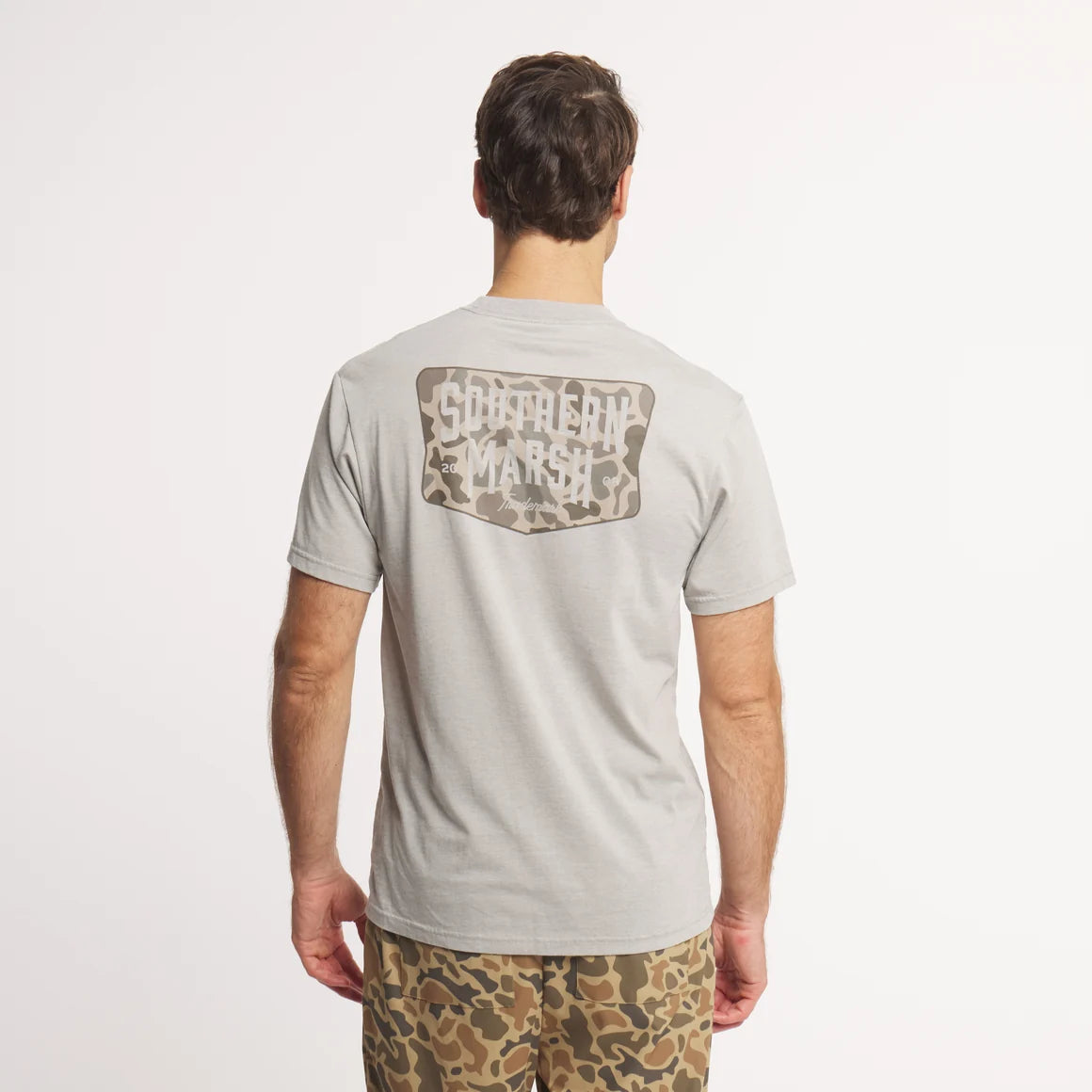 Southern Marsh SEAWASH™ Tee - Branding - Camo Shield