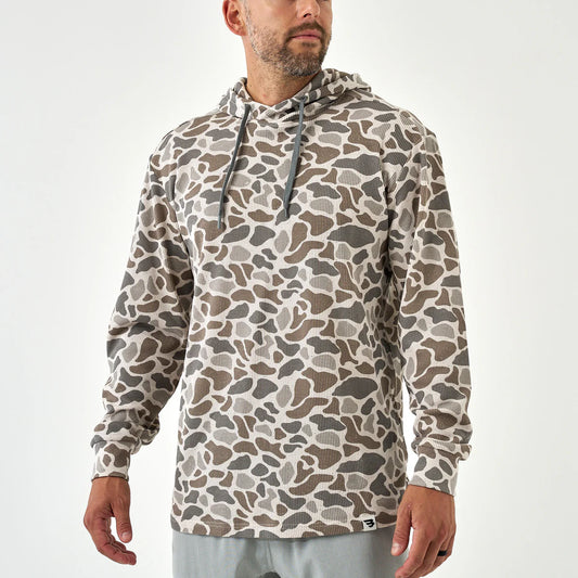 burlebo classic deer thermal hoodie