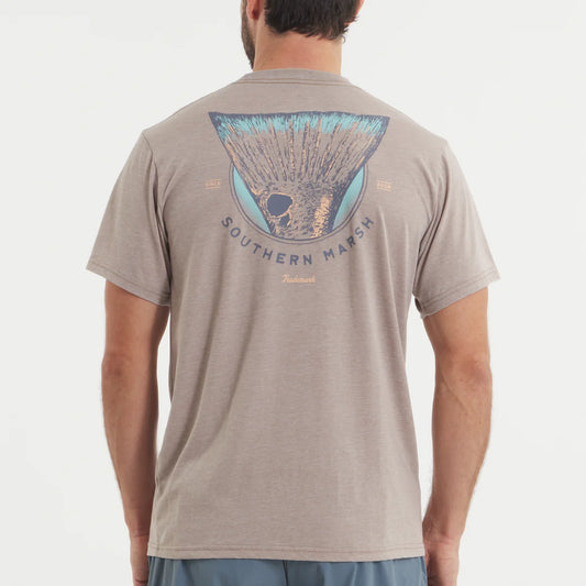 Southern Marsh Burnt Taupe SEAWASH Tail Tales Tee