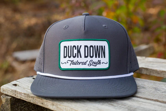 Tailored South Duck Down 5perf Charcoal Hat