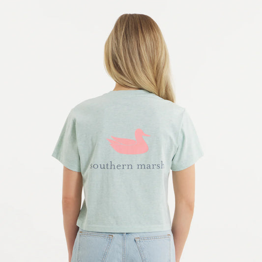 Southern Marsh Washed Honeydew Southernclassics Authentic Comfort Tee