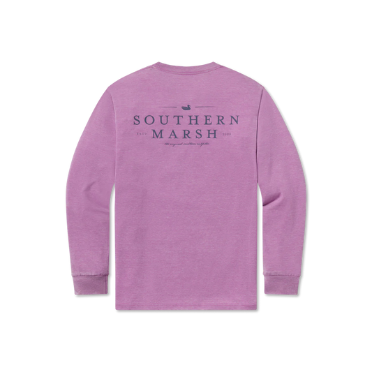 Southern Marsh Washed Seawash Long Sleeve Tee