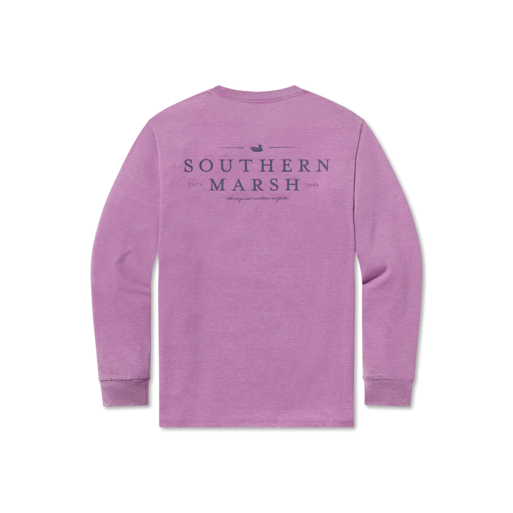 Southern Marsh Washed Seawash Long Sleeve Tee