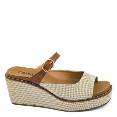 Corkys Bourbon Combo 'Treat Yourself' Strap Wedge