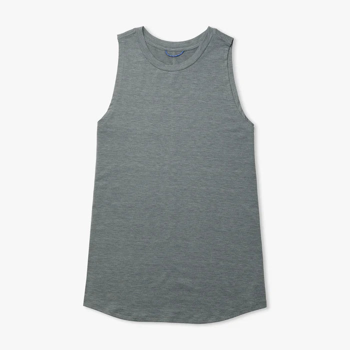 AFTCO Women's Charcoal Heather Ocean Bound Performance Tank
