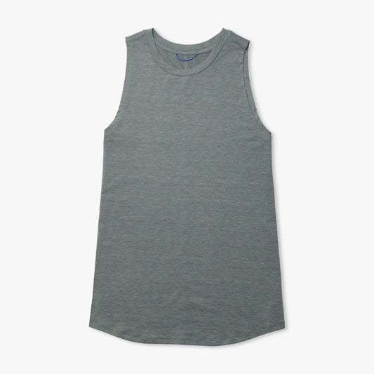 AFTCO Women's Charcoal Heather Ocean Bound Performance Tank