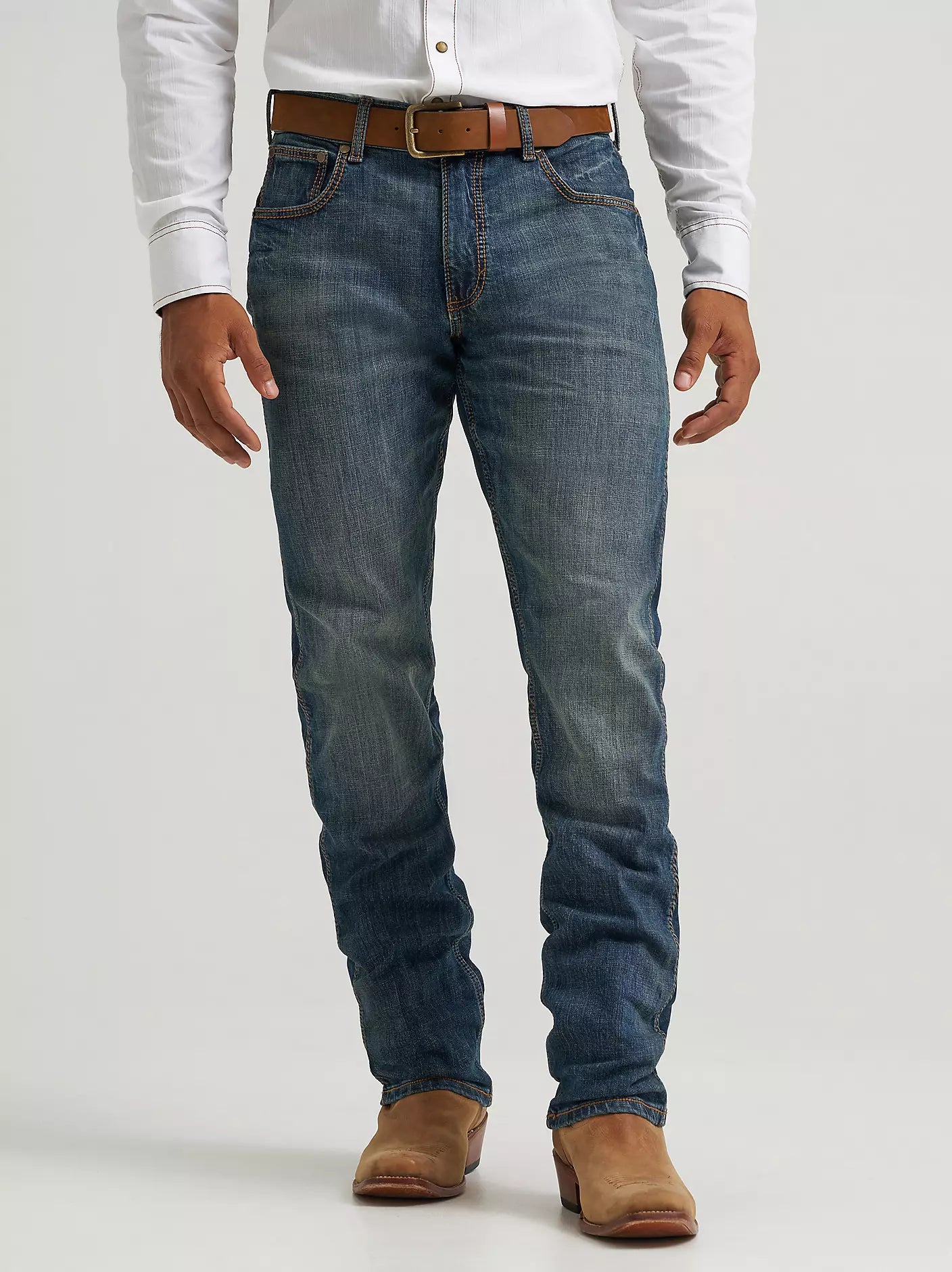 Men's Wrangler Retro® Slim Fit Straight Leg Jean